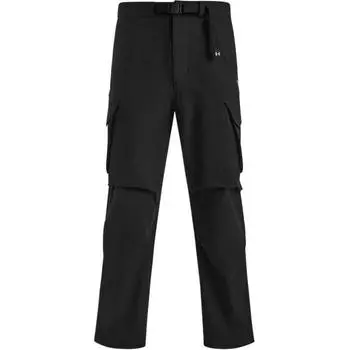 Under Armour Мужские повседневные спортивные брюки Urban Adventure Series из флиса, прямые, черные 1389298-001 L