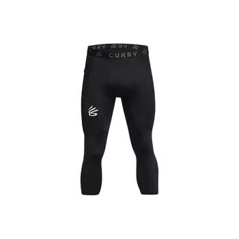 Under Armour Мужские спортивные брюки Curry Brand с логотипом и зауженными бретелями, черные, 1379828-003 XXXL