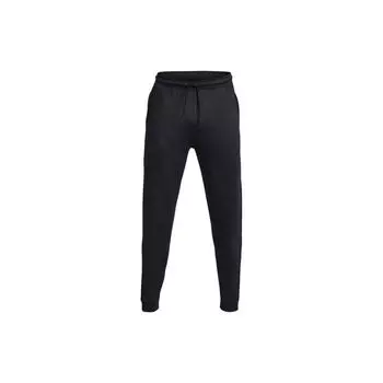 Under Armour Мужские спортивные брюки Meridian Cold Weather Solid Color с манжетами на шнурке, мягкие трикотажные брюки черного цвета 1379669-001 XXL