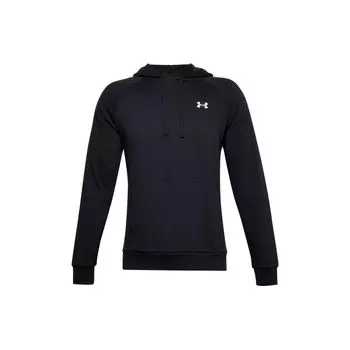 Under Armour Мужские толстовки с капюшоном и логотипом Micro Badge, черные 1357105-001 XXXL