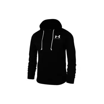 Under Armour Мужские толстовки с капюшоном с логотипом, черные 1370401-001 S