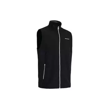 Under Armour Мужской жилет для гольфа Storm Daytona из флиса с воротником-стойкой, однотонный 1379724-001 S