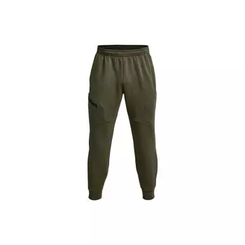 Under Armour Неостановимые флисовые джоггеры мужские джоггеры оливковые 1379808-390 L