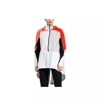 Under Armour Нестандартная куртка с капюшоном и длинным рукавом, женские топы, белый цвет 1317852-100 M