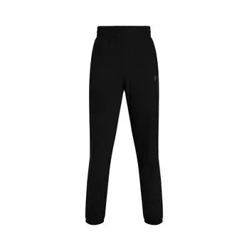 Under Armour Неудержимые дышащие однотонные спортивные повседневные брюки средней посадки для мужчин, черные 1389301-001 2XL