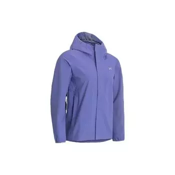 Under Armour Однотонная эластичная куртка с капюшоном и застежкой-молнией, женские куртки, светло-голубой, фиолетовый 1376067-495 M