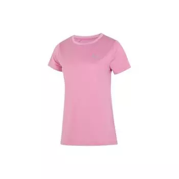 Under Armour Однотонная дышащая футболка с круглым вырезом и рукавом реглан, женские топы, ярко-розовый цвет 1277207-680 S