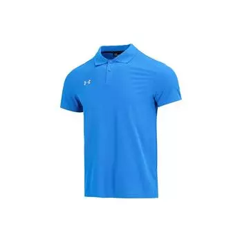 Under Armour однотонная дышащая рубашка-поло прямого кроя для мужчин, цвет синий 23500507-436 M