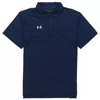 Under Armour Однотонная дышащая спортивная рубашка-поло с логотипом Micro Mark, мужские топы, темно-синие 22500524-408 M