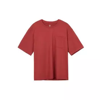 Under Armour Однотонная дышащая тренировочная футболка с круглым вырезом и коротким рукавом, мужские топы, красная 1382805-688 M