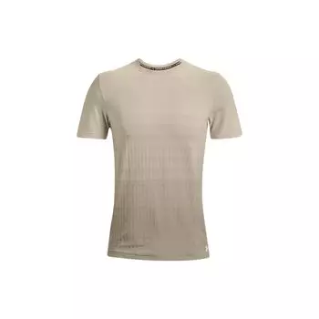 Under Armour Однотонная футболка с круглым вырезом, мужская футболка цвета лайм-белый 1370442-279 S