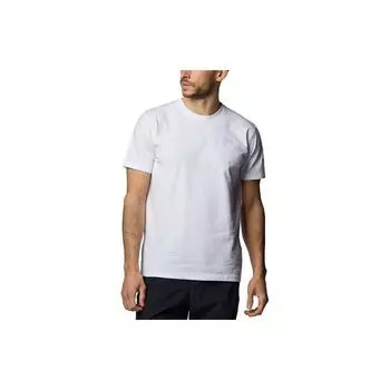 Under Armour Однотонная футболка с рубчиком, круглым вырезом и коротким рукавом для тренировок, мужская, топы, белая 1384805-100 XL