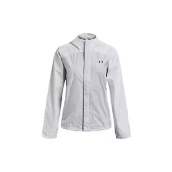 Under Armour Однотонная куртка с капюшоном на молнии с длинными рукавами и принтом логотипа Женские куртки Белый 1374645-100 L