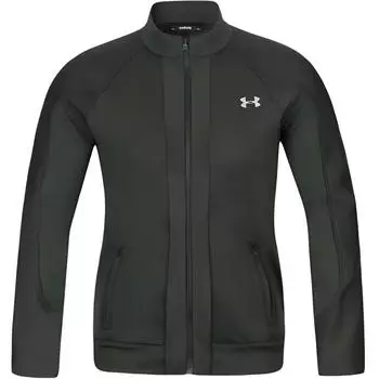 Under Armour Однотонная куртка с воротником-молнией, женские куртки, цвет армейский зеленый 1317295-357 S