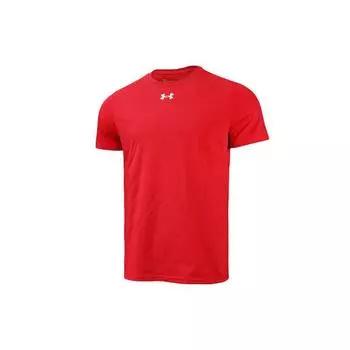 Under Armour Однотонная повседневная футболка для фитнеса и бега с коротким рукавом, мужская красная 22500517-600 S