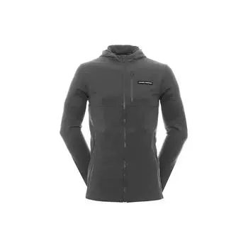 Under Armour Однотонная повседневная прямая куртка с капюшоном Мужские куртки Серый 1379722-025 L