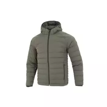 Under Armour Однотонная повседневная спортивная куртка с капюшоном, зимняя мужская куртка армейского зеленого цвета 1355858-390 M