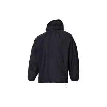 Under Armour Однотонная повседневная тканая куртка с капюшоном и длинным рукавом, мужские куртки, черная 1382896-001 L