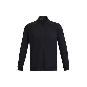Under Armour Однотонная Повседневная Вязаная Куртка с Воротником-стойкой Мужская Куртка Черный 1383146-001 L