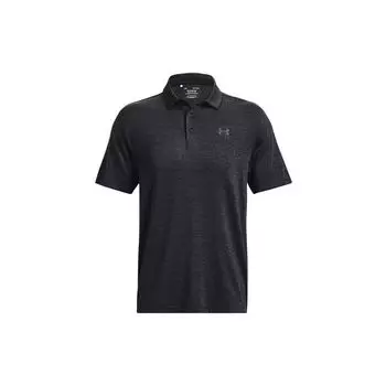 Under Armour Однотонная рубашка-поло для гольфа с коротким рукавом, мужская, черная 1378673-001 XXL