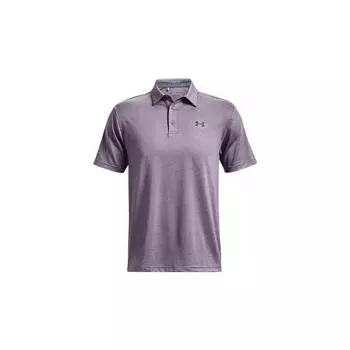 Under Armour Однотонная рубашка-поло прямого покроя с коротким рукавом, мужская, серая 1351131-033 XL