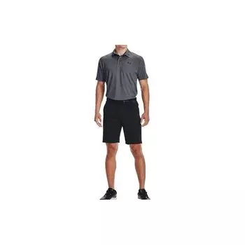 Under Armour Однотонная рубашка-поло прямого покроя из нейлона для мужчин, серая 1351129-012 XXL