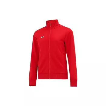 Under Armour Однотонная спортивная куртка с воротником-стойкой, женская куртка, красная 21500438-600 XL