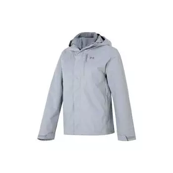 Under Armour Однотонная спортивная повседневная куртка с капюшоном женские куртки небесно-голубого цвета 1371593-011 XS