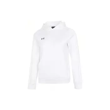 Under Armour Однотонная спортивная толстовка с капюшоном для женщин, белая 22600306-100 M