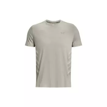 Under Armour Однотонная свободная повседневная футболка с круглым вырезом и коротким рукавом, мужские топы серо-зеленого цвета 1376518-504 L