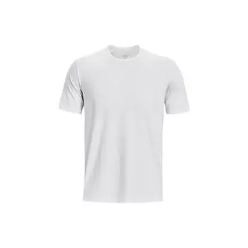 Under Armour Однотонная тренировочная облегающая футболка с круглым вырезом и коротким рукавом, мужские топы, белая 1379670-100 XXL