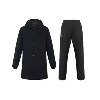 Under Armour Однотонная водонепроницаемая ветровка, длинная хлопковая куртка, быстросохнущие прямые брюки, спортивный костюм, мужская спортивная одежда 22600903-001+21500737-001 L