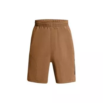 Under Armour Однотонные эластичные прямые повседневные шорты мужские шорты Moss-Brown 1385514-253 L
