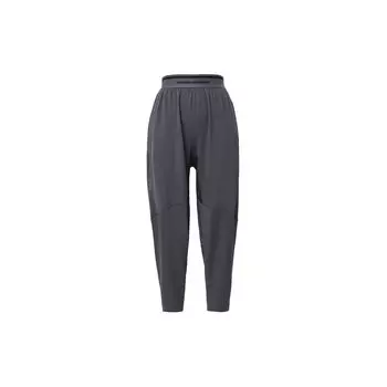 Under Armour Однотонные эластичные ребристые свободные повседневные брюки мужские низы Rhino-Gray 1383099-025 L
