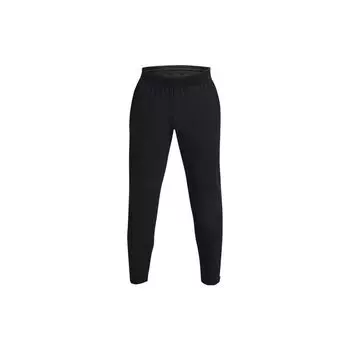 Under Armour Однотонные эластичные спортивные брюки мужские, черные 1376800-001 M