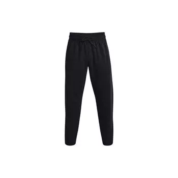Under Armour Однотонные хлопковые штаны для бега, тренировок и фитнеса, мужские штаны, черные 1379686-001 S