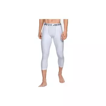 Under Armour Однотонные облегающие брюки для фитнеса с буквенным принтом Seven-Point, мужские низы, белые 1289574-100 XXXL