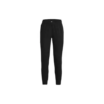 Under Armour Однотонные повседневные брюки с эластичным поясом и манжетами, женские плавки, черные 1376966-001 XL