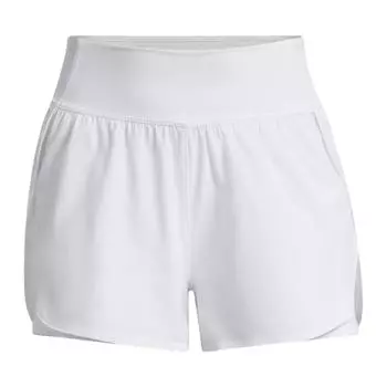 Under Armour Однотонные повседневные шорты с эластичной резинкой на талии, женские шорты белого цвета 1376936-100 XL
