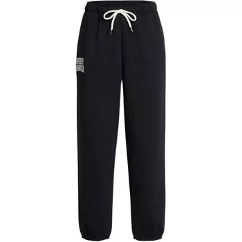 Under Armour Однотонные повседневные трикотажные спортивные брюки на шнуровке для женщин, черные 1386496-001 XS