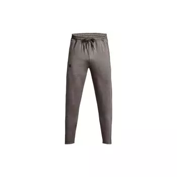Under Armour однотонные приталенные спортивные брюки с завязками, мужские штаны, коричневые 1373730-176 S