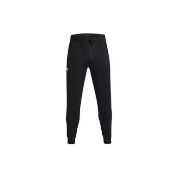 Under Armour, однотонные прямые повседневные брюки с завязками, мужские брюки, черные 1379774-001 L