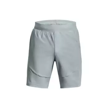Under Armour Однотонные прямые спортивные шорты с эластичной талией для мужчин, цвета хабаровско-голубой 1373780-465 L