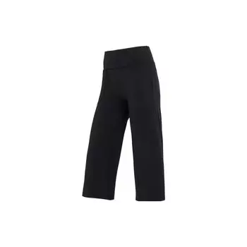 Under Armour однотонные прямые свободные укороченные повседневные брюки с эластичной резинкой на талии женские плавки черного цвета 1381661-001 S