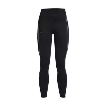 Under Armour Однотонные спортивные леггинсы средней посадки женские леггинсы черные 1373971-001 XS