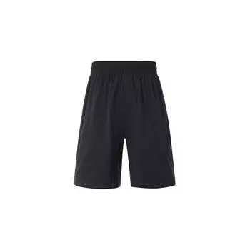 Under Armour Однотонные свободные повседневные шорты с завязками на завязках, мужские шорты, черные 1385514-001 L