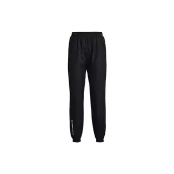 Under Armour Однотонные тренировочные тканые брюки женские, черные 1369846-001 S