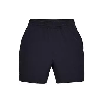 Under Armour Однотонные тренировочные тканые шорты мужские шорты черные 1327678-001 XS