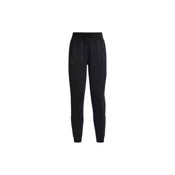 Under Armour Однотонные зауженные брюки с небольшим логотипом, женские, черные 1373973-001 S