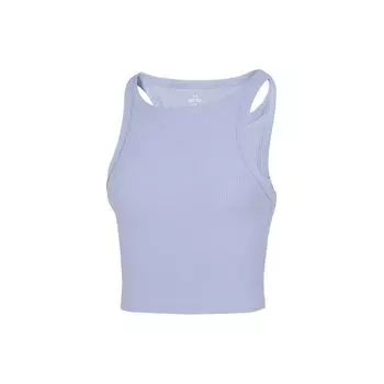 Under Armour Однотонный дышащий быстросохнущий повседневный жилет для женщин, топы светло-голубого цвета 1384008-539 S